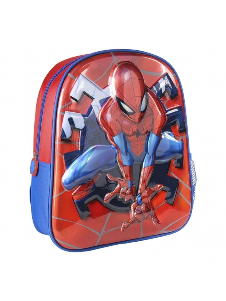 Zaino per bambini 3D Premium metallizzato Spiderman